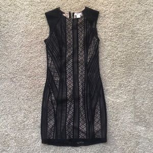 Black cocktail dress